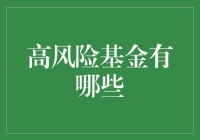 探索高风险基金：投资策略与潜在风险