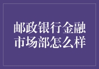 邮政银行金融市场部：瞩目的财富增值平台