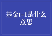 解析基金t-1的含义及其重要性