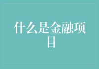 探索金融项目：策略、风险与机遇